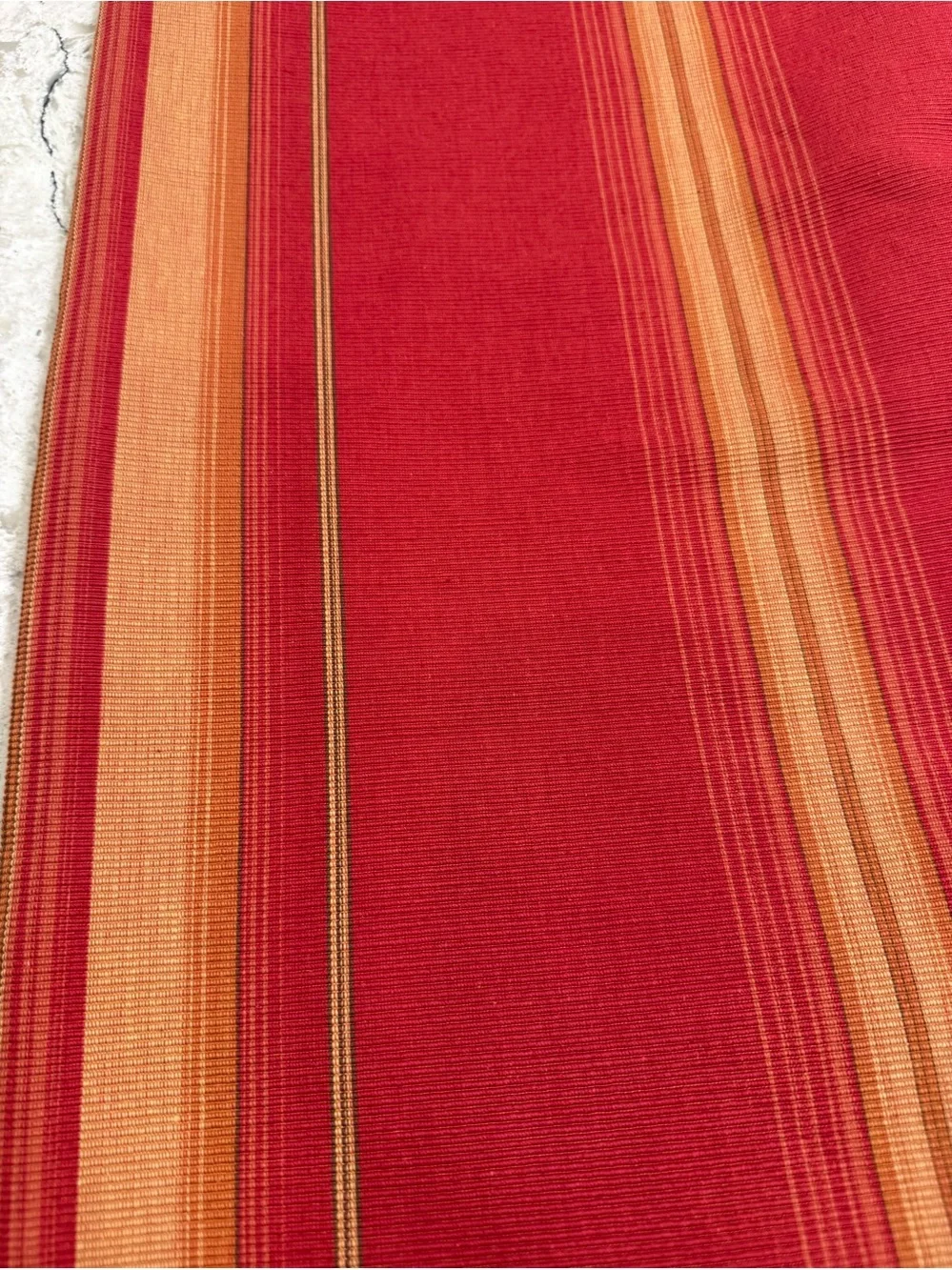 Pottery Barn Blackout Curtain Panels Spice Sunset Stripe 96” Length, Set of 2